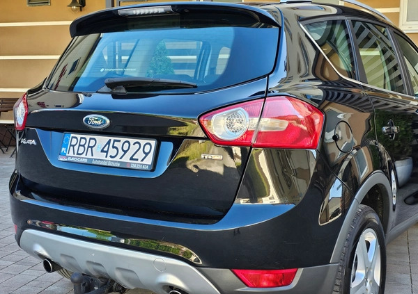 Ford Kuga cena 33900 przebieg: 177000, rok produkcji 2009 z Brzozów małe 781